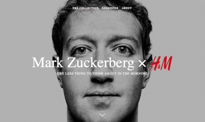 H&M’den Mark Zuckerberg’li 1 Nisan şakası