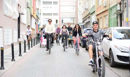 Bisiklet tutkunları Kadıköy’de buluşuyor
