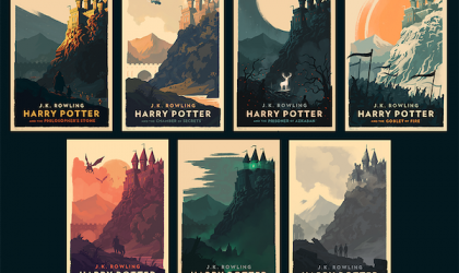 Harry Potter kapaklarında yeni tasarımlar