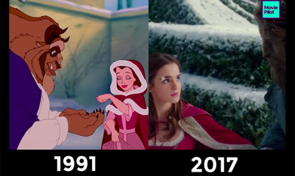 Beauty and the Beast’in animasyonuyla muhteşem benzerliği
