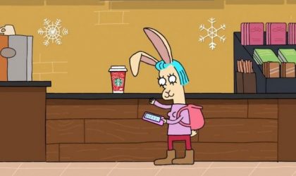 Starbucks sizi eğlenceli animasyonlarla karşılayacak