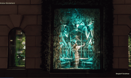 New York vitrinlerinde sanal gerçeklik turu