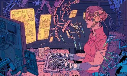 Distopik bir geleceğin hackerları