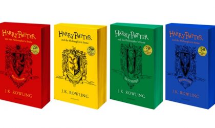 ​Harry Potter kitapları Hogwarts binalarının rengine boyandı