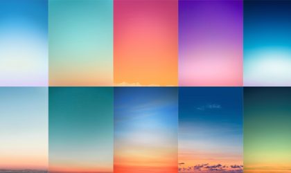 Gökyüzünün saf rengini yakalayan fotoğraflar