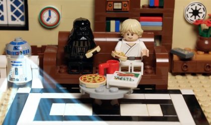 LEGO ile Luke ve Darth Vader bir arada