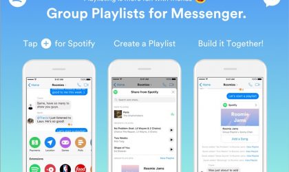 Spotify’dan ‘Messenger için Grup Çalma Listeleri’