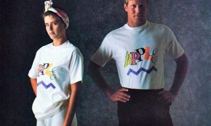 Apple, 80’lerde kıyafet satıyordu