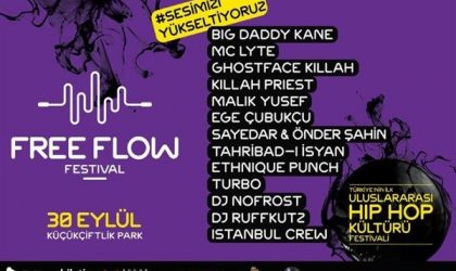 Free Flow Festival 30 Eylül’de İstanbul’da