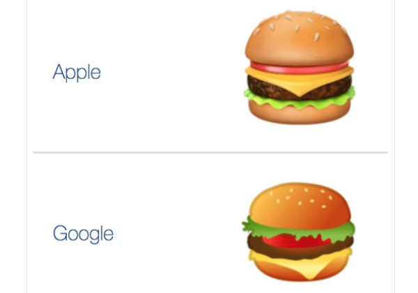 Google’ın burger emojisi tartışma konusu oldu