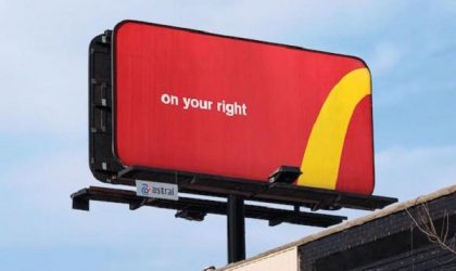 McDonald’s logosu parçalara ayrıldı