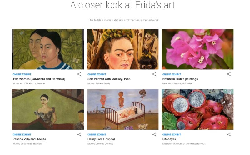 “Frida’nın Yüzleri” koleksiyonu ziyarete açıldı