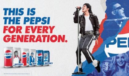 Pepsi’nin Generations kampanyasına Michael Jackson da ekleniyor