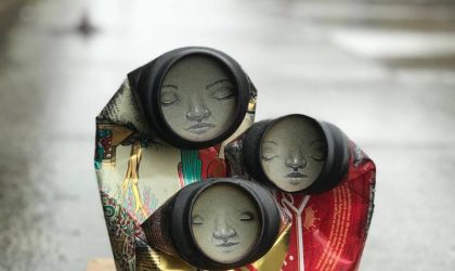 Sanatçı galeriler tarafından reddedilen sanatını sokaklara taşıyor