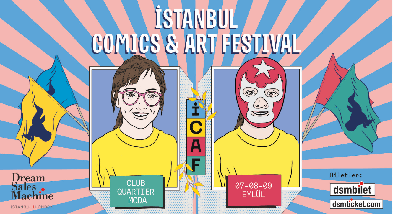 İstanbul Comics and Art Festival Kadıköy sokaklarına taşıyor